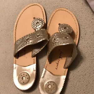 Lightly worn kids jack rogers